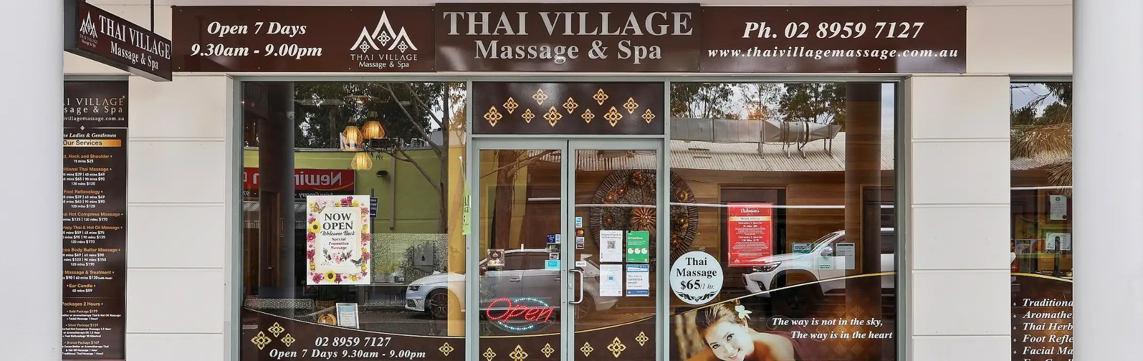 Thai Village Massage & Spa Banner