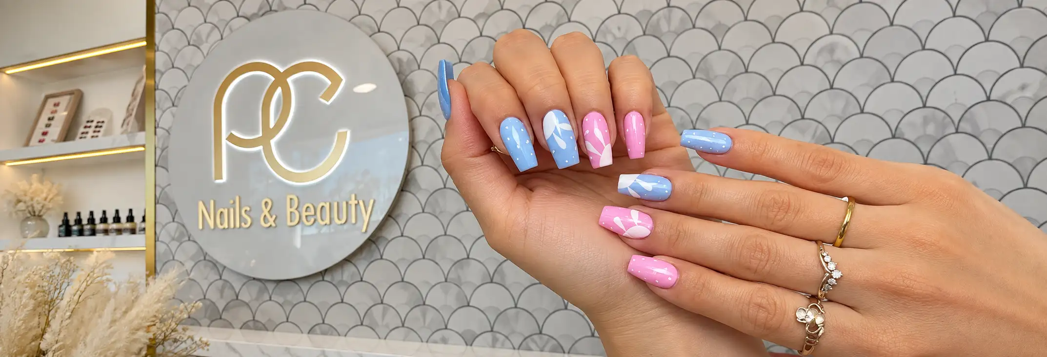 PC Nails & Beauty Banner